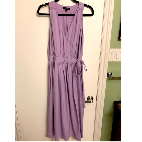 Banana Republic Lilac Wrap Dress - Picture 1 of 5